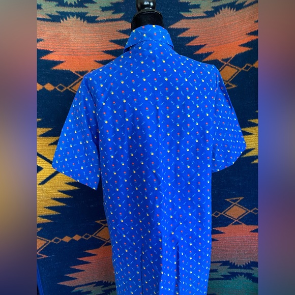 VTG 1960’s Beco Originals Artist Gardening House Mock Robe! New Deadstock! - Picture 3 of 12